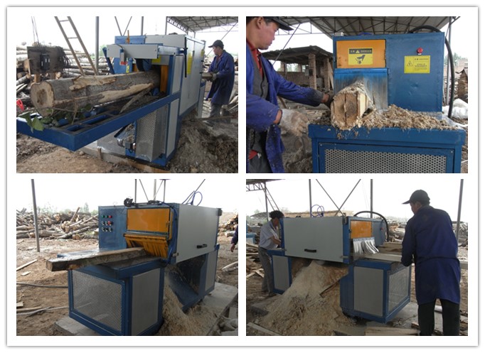 西安高陵縣--原木、方木多片鋸工作圖