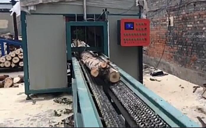 全自動截?cái)鄼C(jī)、全自動截木機(jī)工作視頻