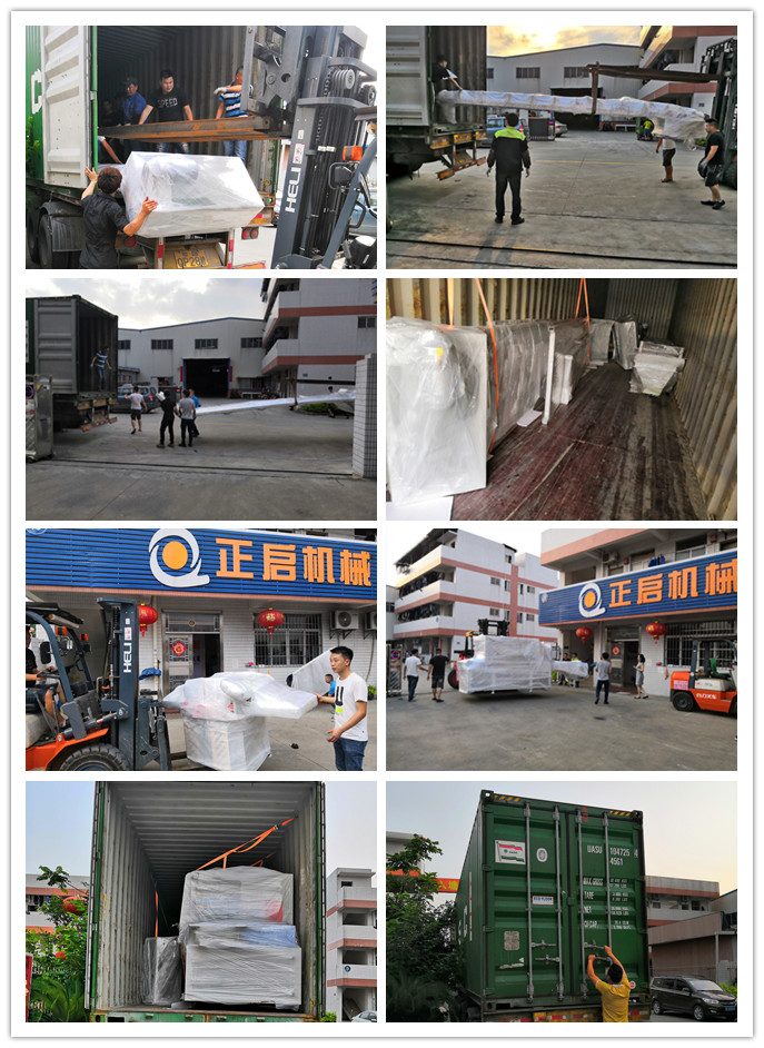2019年4月發往美國--ZQ350型原木多片鋸、清邊機、輸送架