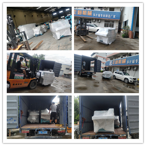 2021年6月4日發(fā)往江蘇太倉市-ZQ60小型多片鋸2臺、ZQ100多片鋸1臺