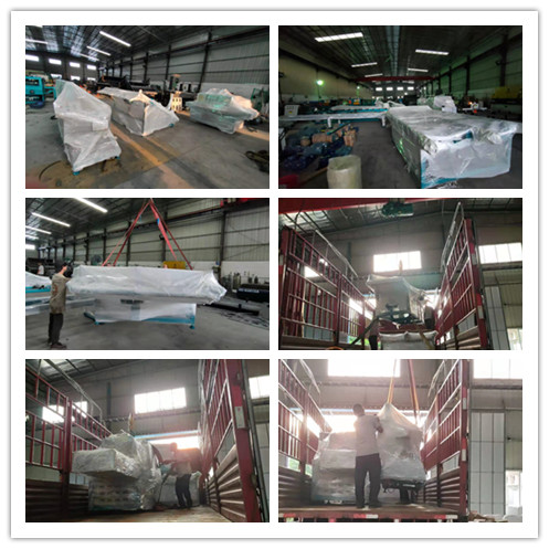 2021年7月31日發(fā)往貴州黔東南-原木堆料上料、斜坡下料上料輸送架；原木自動(dòng)出料架、板材自動(dòng)輸送架、ZQ300原木多片鋸、ZQ150方木多片鋸、自動(dòng)磨鋸片機(jī)