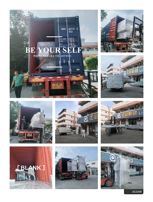 2023年12月15日發佛山品億良機械發印尼裝柜-ZQ400原木多片鋸、堆料輸送架、自動翻轉進料架、自動出料架