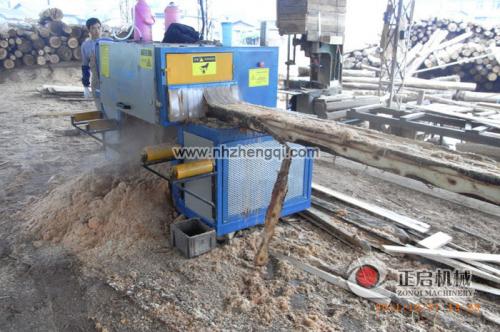 四川省-雅安市-滎經(jīng)縣-加寬方木多片鋸加工現(xiàn)場(chǎng)