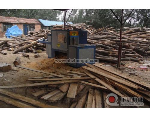 山東省德州市平原縣--鋸雜木現(xiàn)場