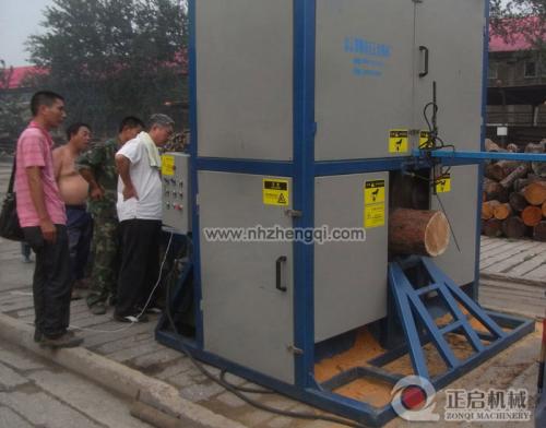 圓木自動斷料機--鋸斷原木45公分機-1